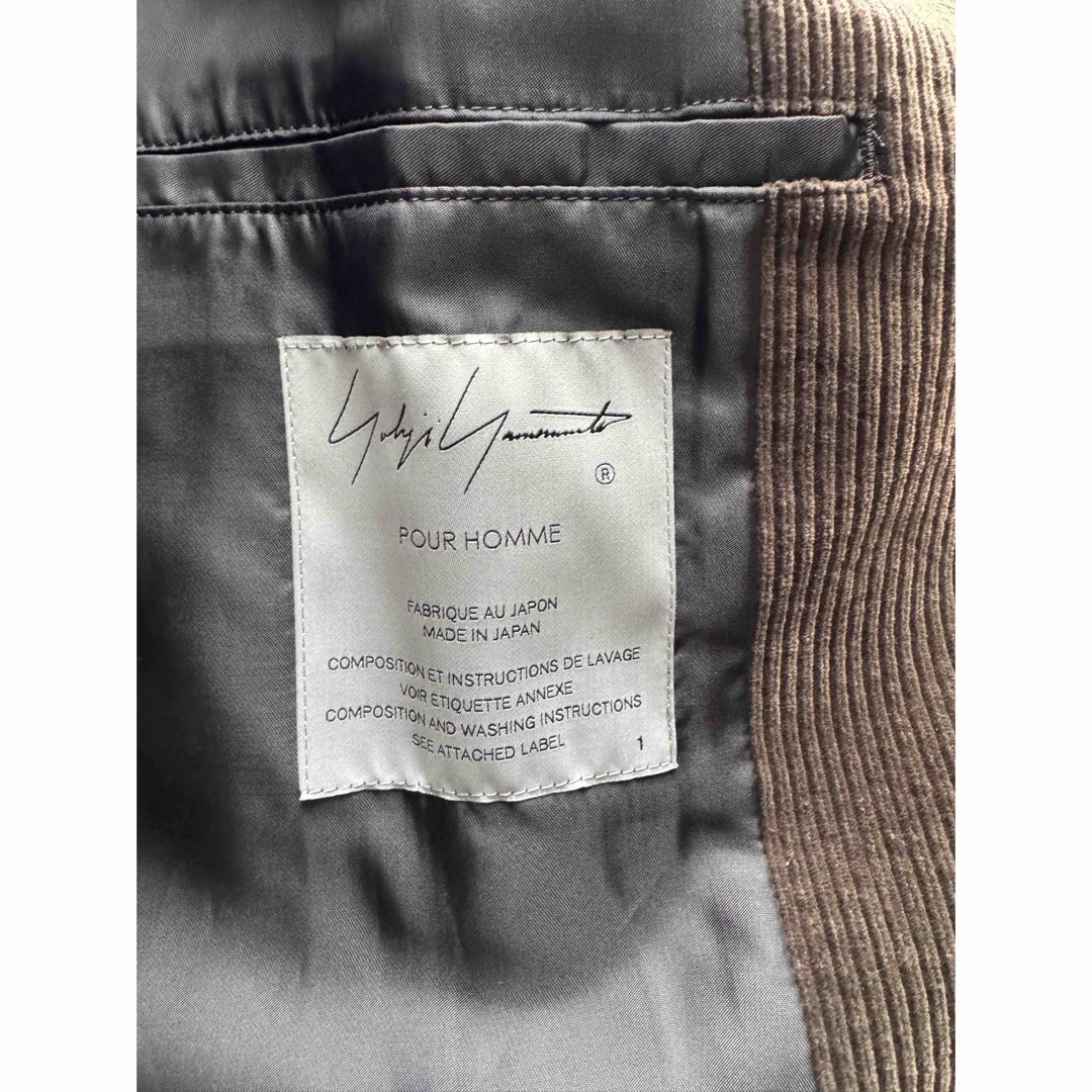 Yohji Yamamoto POUR HOMME(ヨウジヤマモトプールオム)の【ヨウジヤマモト プールオム】左前二重ドレス ロングコート メンズのジャケット/アウター(チェスターコート)の商品写真