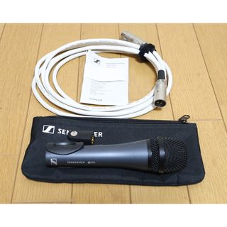 ゼンハイザー(SENNHEISER)のゼンハイザーe835 ダイナミックマイク(新品)とマイクケーブルセット(マイク)