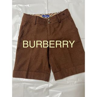 バーバリーブルーレーベル(BURBERRY BLUE LABEL)のバーバリーブルーレーベルカシミヤ混ハーフパンツショートパンツ(ハーフパンツ)