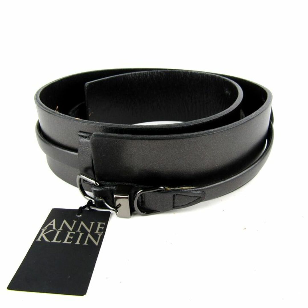 ANNE KLEIN(アンクライン)のアンクライン ベルト 未使用 ブランド 小物 黒 レディース ブラック ANNE KLEIN レディースのファッション小物(ベルト)の商品写真
