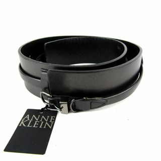 アンクライン(ANNE KLEIN)のアンクライン ベルト 未使用 ブランド 小物 黒 レディース ブラック ANNE KLEIN(ベルト)