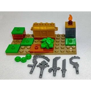 レゴ(Lego)のレゴ★マインクラフト 武器アイテム＆ジオラマ 新品 人気(キャラクターグッズ)