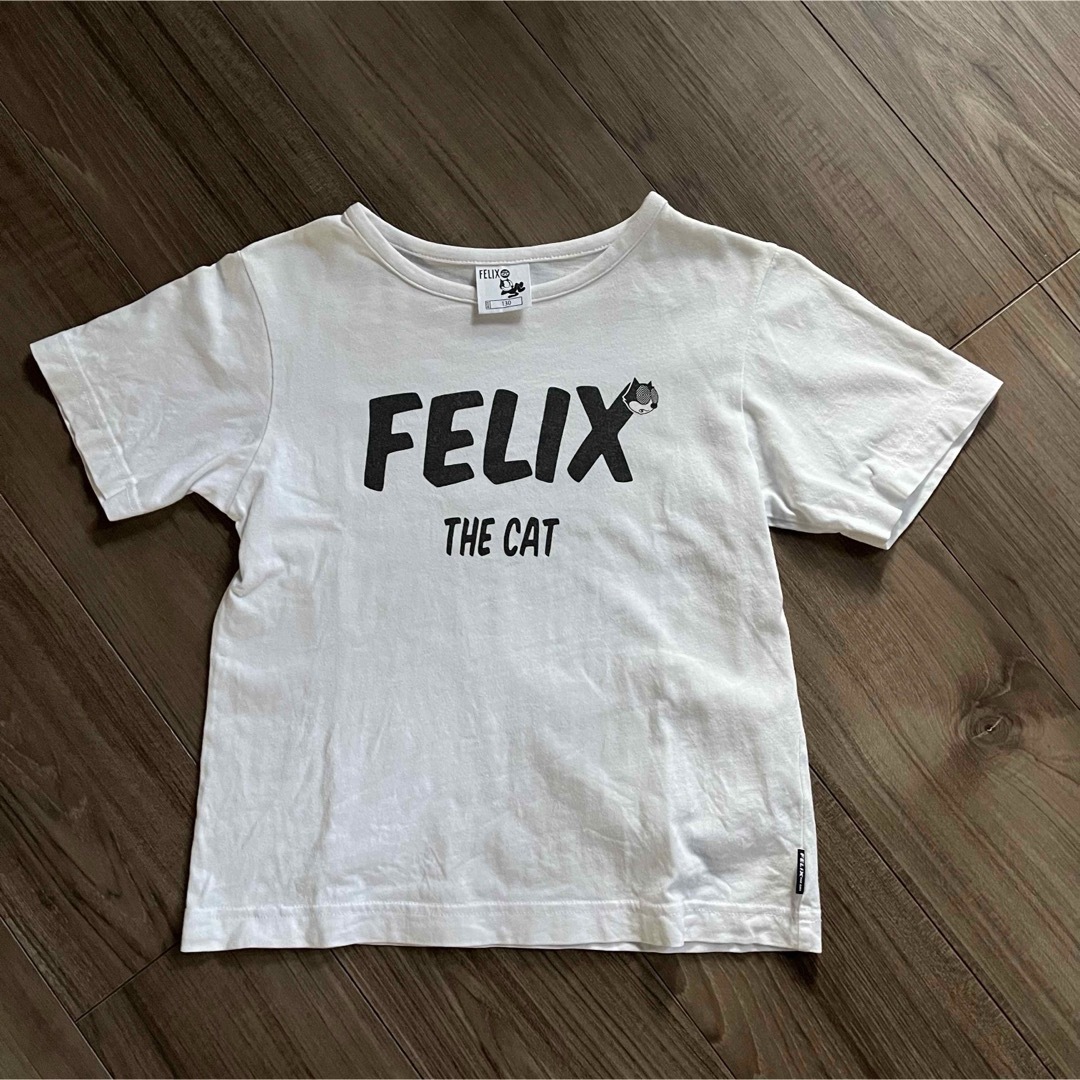 GU(ジーユー)のGU:FelixコラボTシャツ キッズ/ベビー/マタニティのキッズ服男の子用(90cm~)(Tシャツ/カットソー)の商品写真