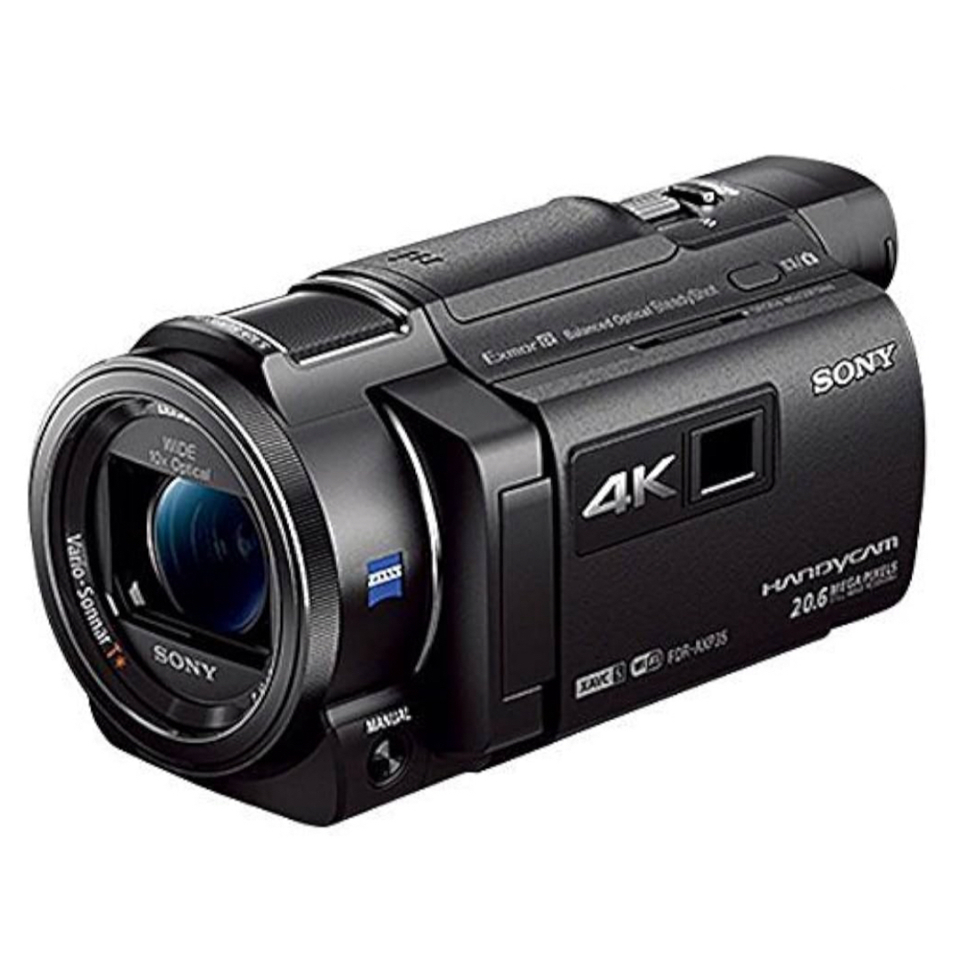 SONY 4Kビデオカメラ Handycam FDR-AXP35 プロジェクター光学式最低被写体照度
