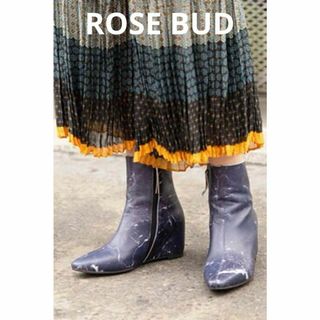 ローズバッド(ROSE BUD)の定価¥27,500 ROSE BUD/ローズバッド/インソールブーツ(ブーツ)