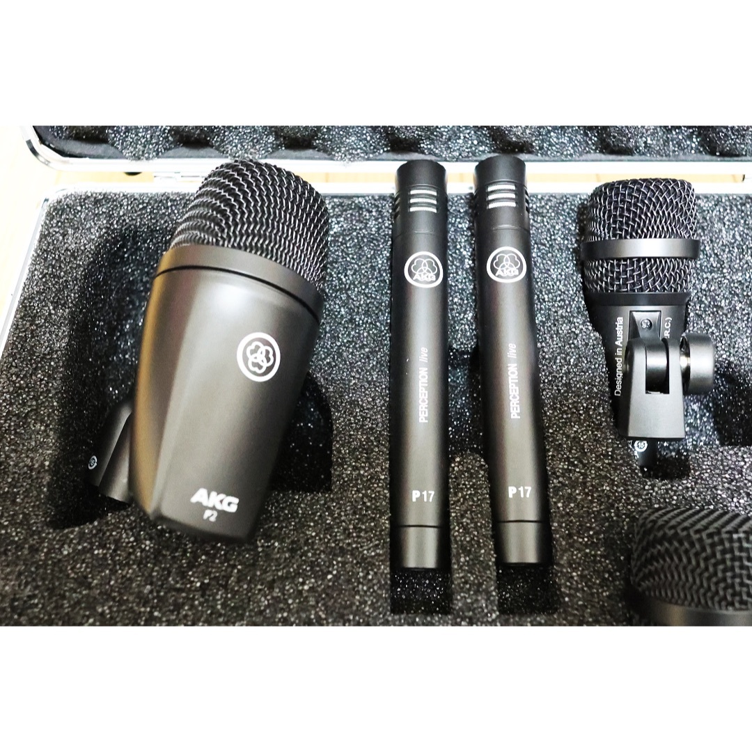 AKG DRUMSET SESSION I ドラムマイクセット(美品) AKG DRUMSET SESSION I ドラムマイクセット(美品)