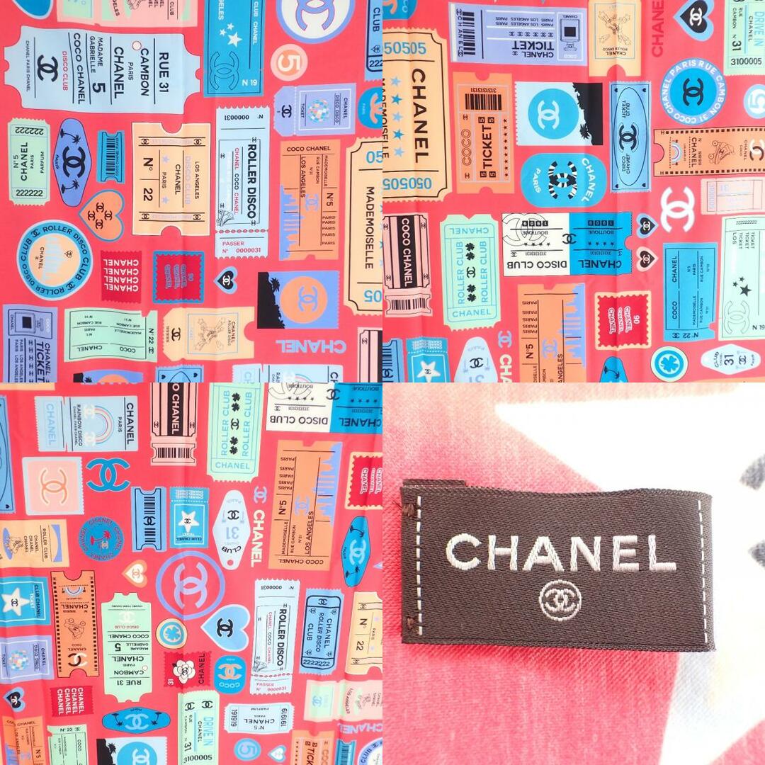 CHANEL(シャネル)のシャネル 【美品】コットンシルク 大判 135 x 190cm レディースのファッション小物(ストール/パシュミナ)の商品写真