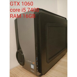 イーヤマ(iiyama)のiiyama ゲーミングPC GTX1060 i5-7400 ジャンク(デスクトップ型PC)