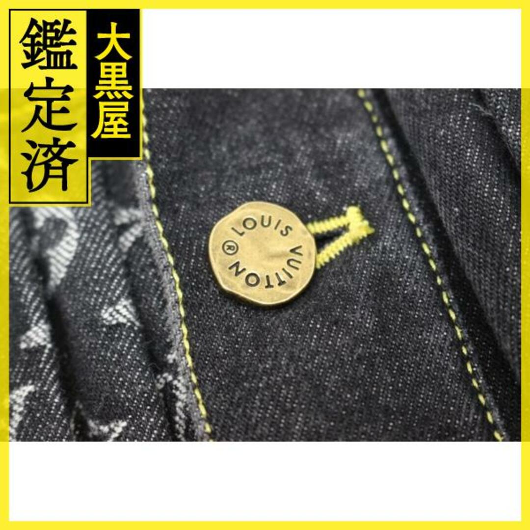 LOUIS VUITTON(ルイヴィトン)のLOUIS VUITTON　デニムジャケット　メンズ50　ブラック　【200】 メンズのジャケット/アウター(Gジャン/デニムジャケット)の商品写真