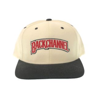 バックチャンネル(Back Channel)のBack Channel×NEWERA バックチャンネル×ニューエラ ロゴキャップ ホワイト ブラック F(キャップ)