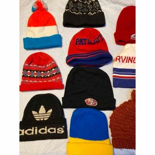 VINTAGE KNIT CAP 10pcs(ニット帽/ビーニー)