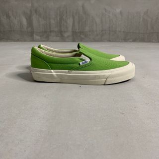 美品22.5 VANS OG スリッポン  59 LX ヴァンズ  E307スニーカー