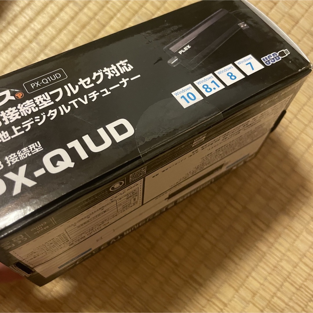 プレクス USB接続型フルセグ対応 4ch地上デジタルTVチューナー PX-Q1 プレクス USB接続型フルセグ対応 4ch地上デジタルTVチューナー PX-Q1