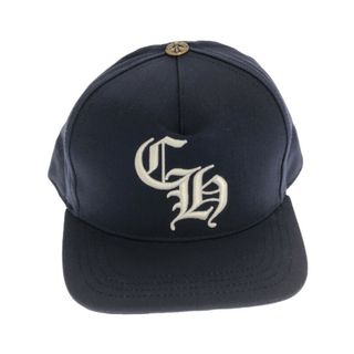 クロムハーツ(Chrome Hearts)のCHROME HEARTS クロムハーツ TRUCKER CAP クロス ベースボールキャップ ネイビー OS(キャップ)