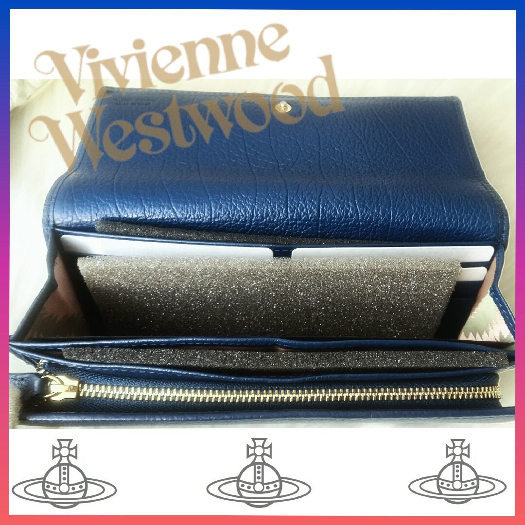 Vivienne Westwood(ヴィヴィアンウエストウッド)のヴィヴィアンウエストウッド✪Vivienne Westwood✪レザーウォレット レディースのファッション小物(財布)の商品写真