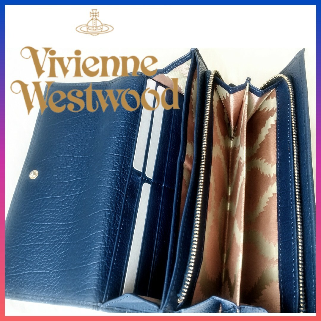 Vivienne Westwood(ヴィヴィアンウエストウッド)のヴィヴィアンウエストウッド✪Vivienne Westwood✪レザーウォレット レディースのファッション小物(財布)の商品写真