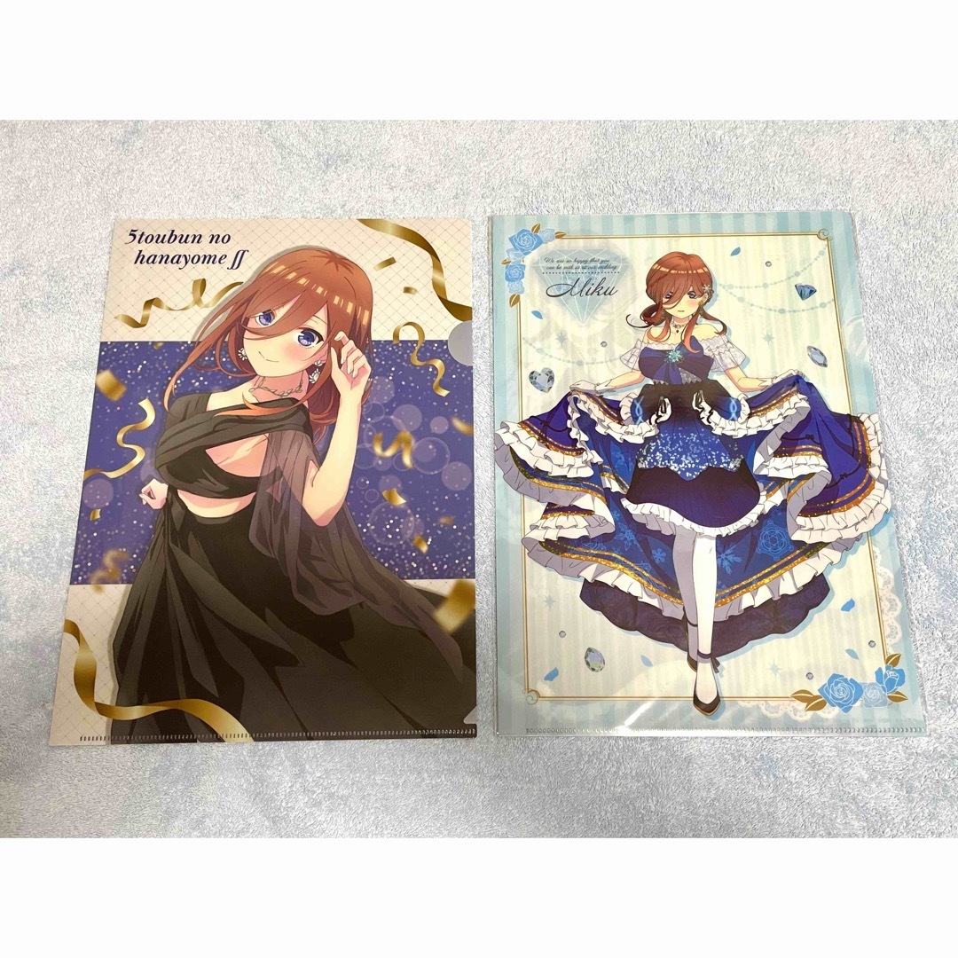 限定グッズ 五等分の花嫁 中野三玖 クリアファイル他 14枚セット 限定グッズ 五等分の花嫁 中野三玖 クリアファイル他 14枚セット