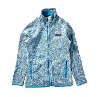 パタゴニア(patagonia)のpatagonia ベターセーター フルジップ 水色 ジャケット 古着 XS(ブルゾン)