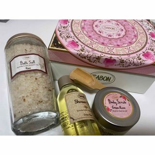 SABON ギフトボックス ボディスクラブ シャワーオイル バスソルト サボン