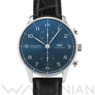 インターナショナルウォッチカンパニー(IWC)の中古 インターナショナルウォッチカンパニー IWC IW371606 ブルー メンズ 腕時計(腕時計(アナログ))