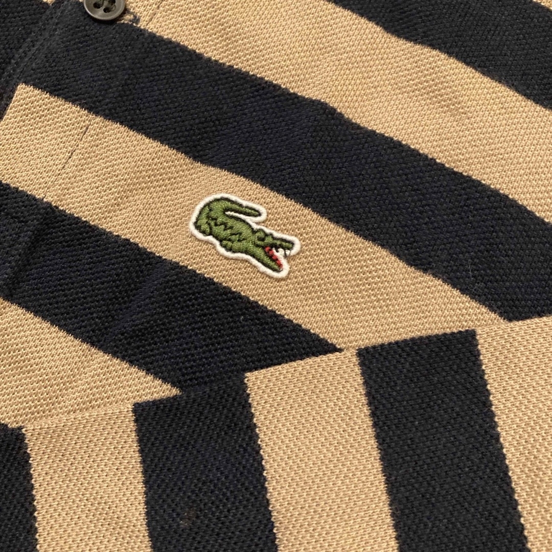 LACOSTE(ラコステ)の値下げ♪ラコステ　サイズ8 長袖ポロシャツ キッズ/ベビー/マタニティのキッズ服男の子用(90cm~)(Tシャツ/カットソー)の商品写真