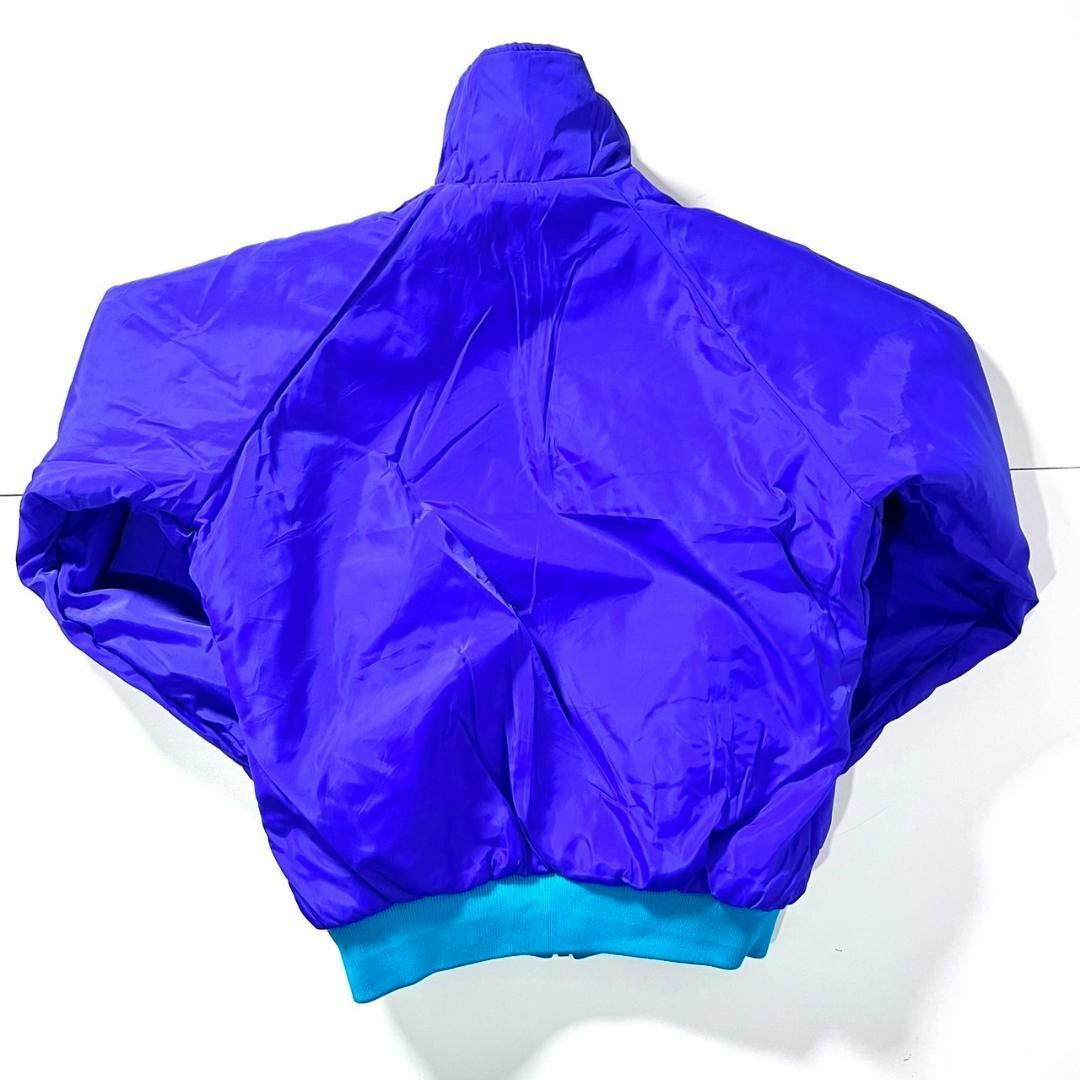 Columbia(コロンビア)のコロンビア リバーシブル ナイロンジャケット パープル 水色 スタンドカラー メンズのジャケット/アウター(ナイロンジャケット)の商品写真