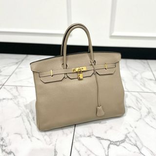 エルメス(Hermes)のHERMES エルメス バーキン40 トゴ トゥルティエールグレー(ハンドバッグ)