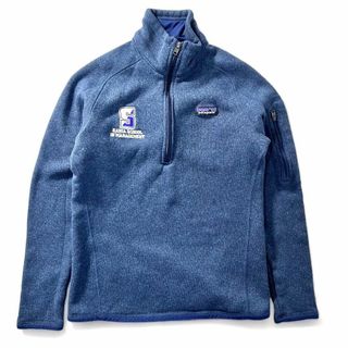 パタゴニア(patagonia)のpatagonia ベターセーター ハーフジップ 刺繍ロゴ カレッジ 古着(ブルゾン)