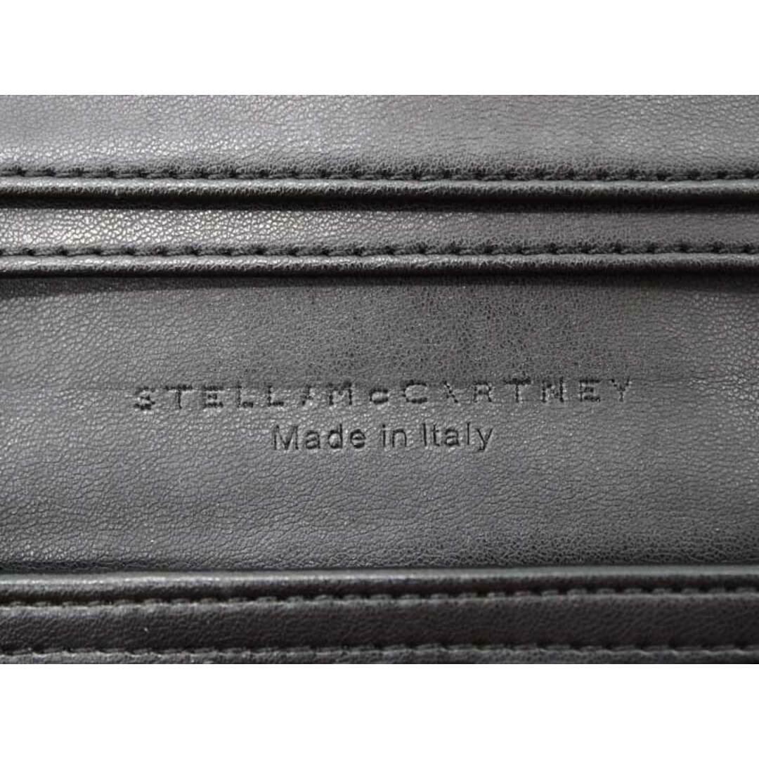 Stella McCartney(ステラマッカートニー)の【新規値下げ】◇STELLA McCARTNEY/ステラマッカートニー◇FALABELLA SMALL FLAP WALLET/431000/W9132/ファラベラミニウォレット/チェーン/三つ折り財布/コンパクト/小物 ブラック/黒 レディース【中古】春夏秋冬 509022 hat etc レディースのファッション小物(財布)の商品写真