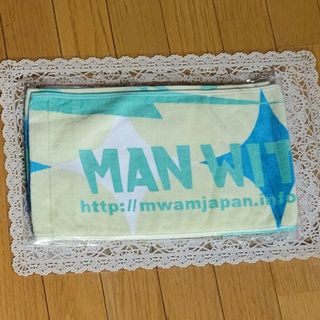 マンウィズアミッション(MAN WITH A MISSION)の☆MAN  WITH　A  MISSION・マフラータオル新品 ☆(ミュージシャン)