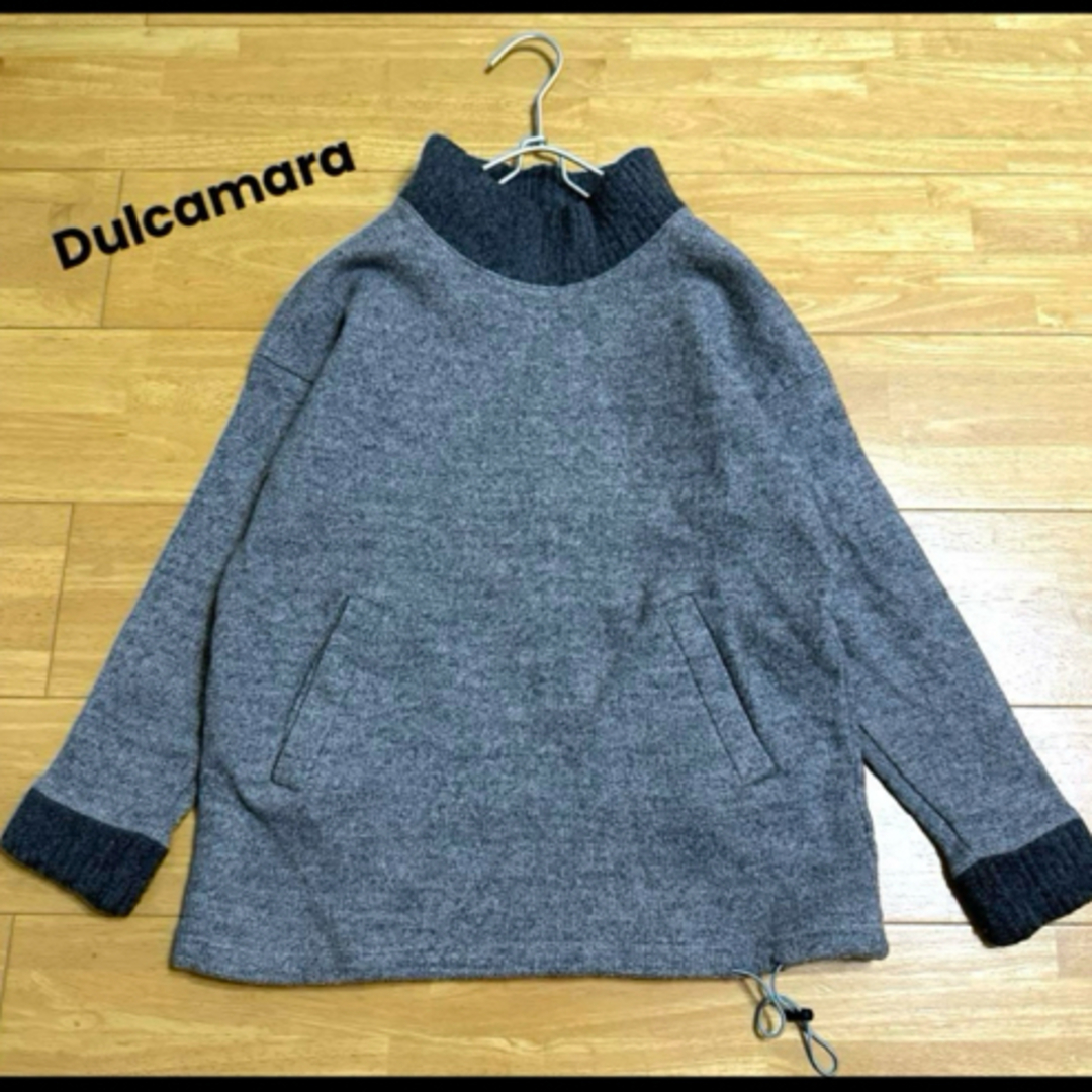 Dulcamara(ドゥルカマラ)のDulcamara ドゥルカマラ プルオーバー ハイネック ニット レディースのトップス(ニット/セーター)の商品写真