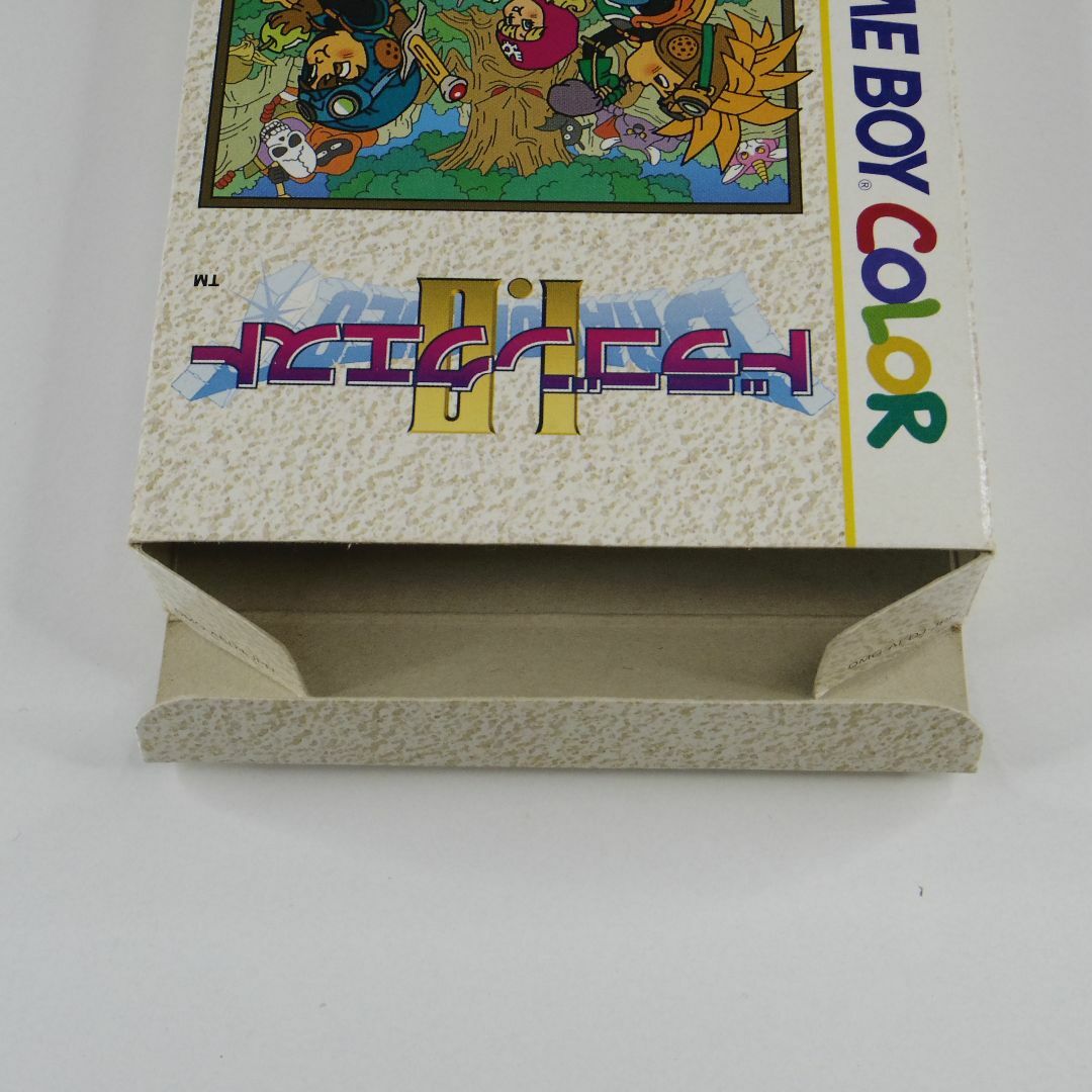 任天堂(ニンテンドウ)のGBC ドラゴンクエストⅠ.Ⅱ 箱 説明書付き ゲームボーイカラー エンタメ/ホビーのゲームソフト/ゲーム機本体(携帯用ゲームソフト)の商品写真