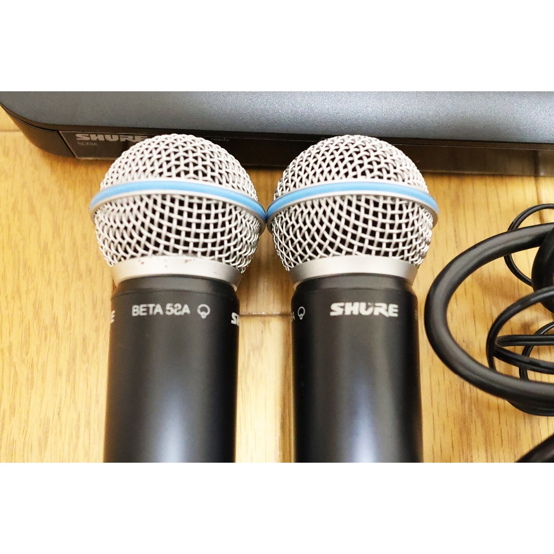 SHURE Beta 58A BLX288/B58 ワイヤレスマイクセット 楽器のレコーディング/PA機器(マイク)の商品写真