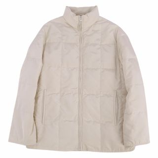 マックスマーラ(Max Mara)の美品 マックスマーラ Max Mara WEEKEND ジャケット ダウンジャケット ハイネック 無地 アウター レディース JI40 USA6 FB38(M相当) アイボリー(その他)