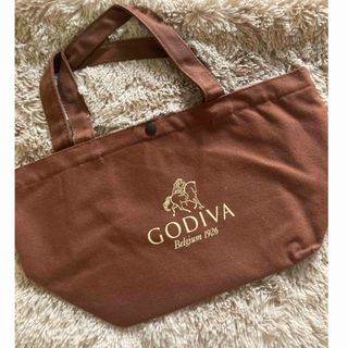 ゴディバ(GODIVA)の未使用　GODIVA ゴディバ　ミニトートバッグ　ランチトート(ノベルティグッズ)