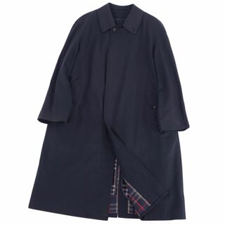 バーバリー(BURBERRY)のVintage バーバリー Burberrys コート ライナー付き ステンカラーコート バルマカーンコート コットン アウター メンズ 94-175(M相当) ネイビー(ステンカラーコート)