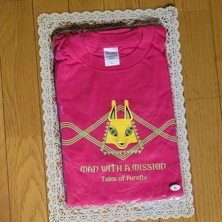 マンウィズアミッション(MAN WITH A MISSION)の☆MAN  WITH　A  MISSION・Tシャツ新品・L  ☆(ミュージシャン)