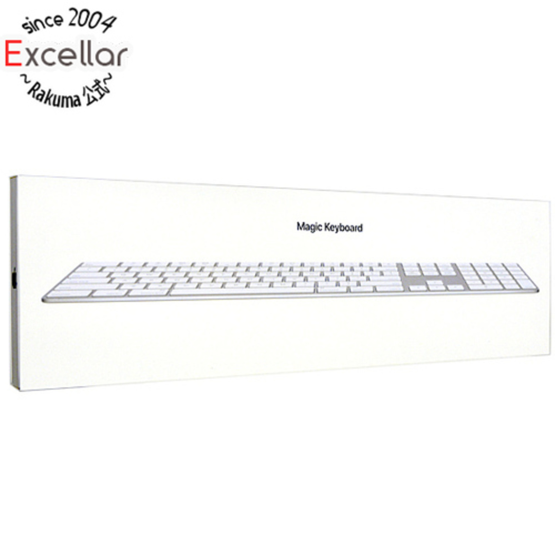 Apple　Magic Keyboard テンキー付き (JIS) MQ052J/A　シルバー　展示品