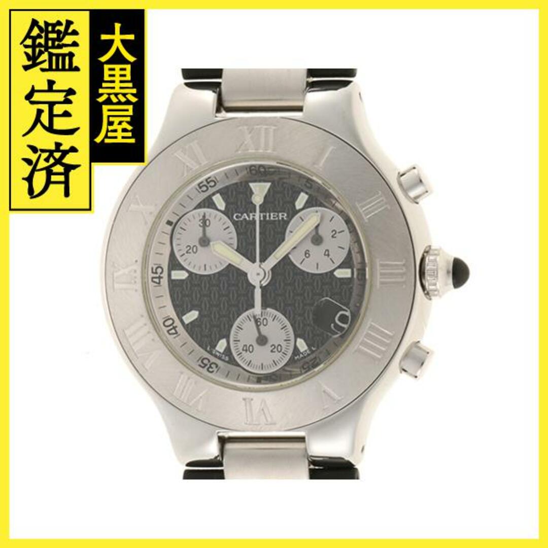 Cartier　腕時計　クロノスカフ　W10125U2　SS　QZ　【205】時計