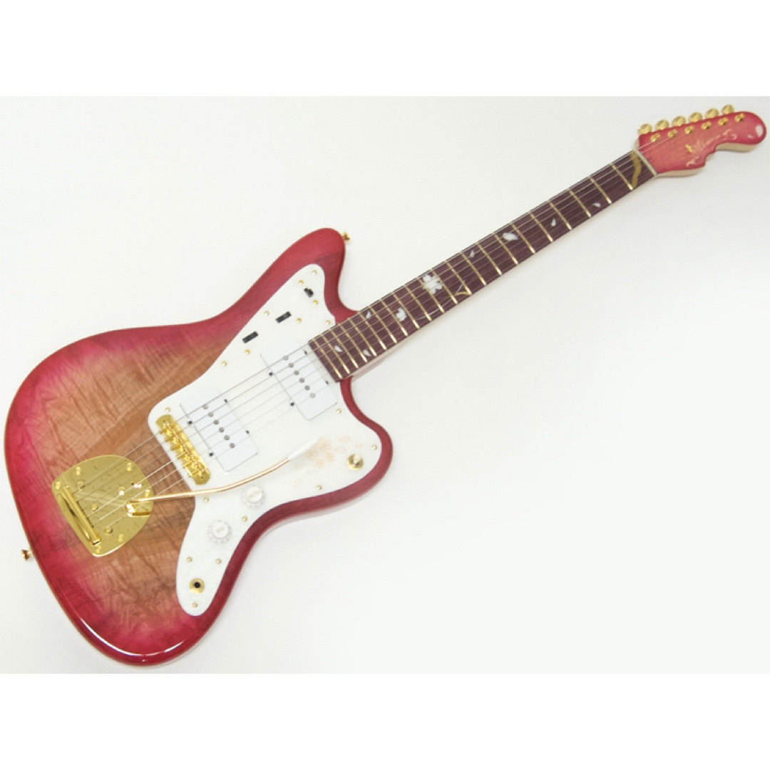 ◆未使用◆ momose 【2018 限定モデル 国産 桜 エレキギター 】エレキギター