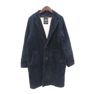 ダブルクローゼット(w closet)のダブルクローゼット チェスターコート コーデュロイ ボアライナー付き F 紺(その他)