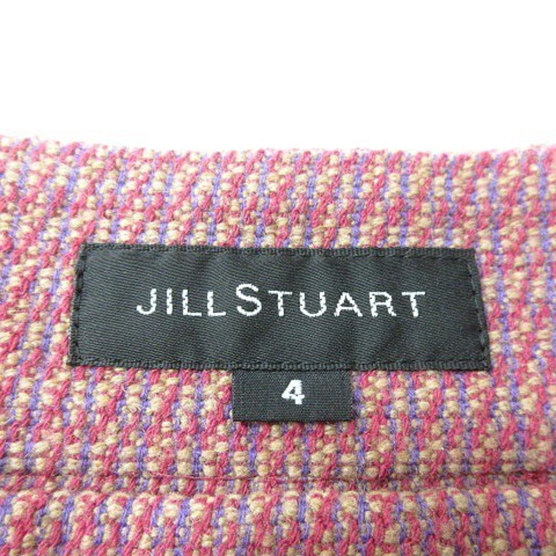 JILLSTUART(ジルスチュアート)のジルスチュアート フレアスカート ひざ丈 総柄 4 ピンク レディースのスカート(ひざ丈スカート)の商品写真