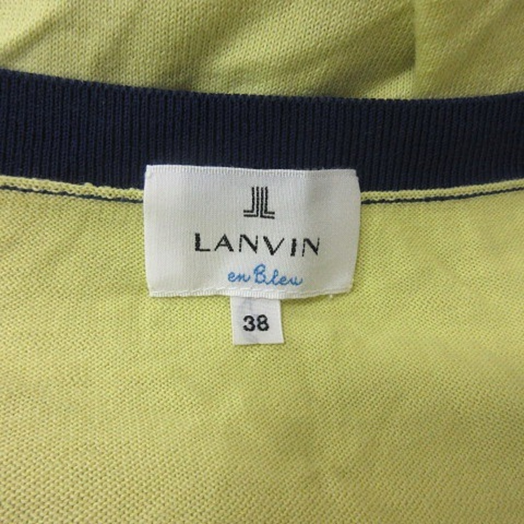 LANVIN en Bleu(ランバンオンブルー)のランバンオンブルー カットソー 長袖 ボーダー 38 マルチカラー /YI レディースのトップス(カットソー(長袖/七分))の商品写真