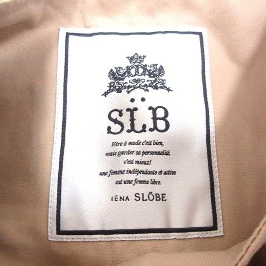 SLOBE IENA(スローブイエナ)のスローブ イエナ SLB ノーカラーコート スプリング ダブル 36 ベージュ レディースのジャケット/アウター(スプリングコート)の商品写真