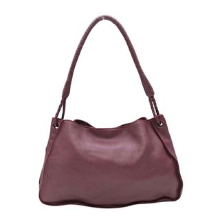 ボッテガヴェネタ(Bottega Veneta)の【値下げ】♪BOTTEGA VENETA/ボッテガヴェネタ♪ワンショルダーバッグ/レザー/エレガント/シンプル/カジュアル/オシャレ/BAG/鞄 パープル/紫色 レディース 【中古】 春夏秋冬 424032(メッセンジャーバッグ)