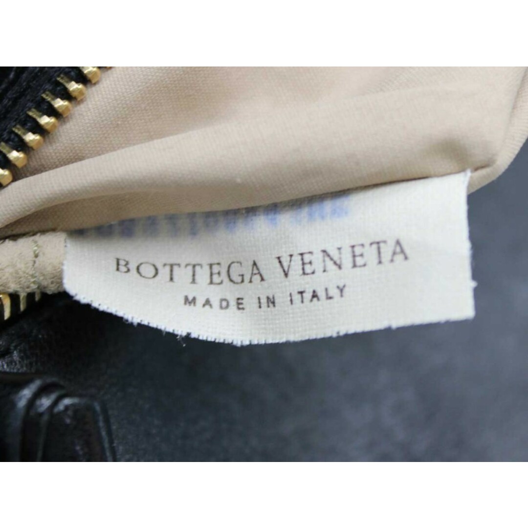 Bottega Veneta(ボッテガヴェネタ)の【値下げ】◇BOTTEGA VENETA/ボッテガヴェネタ◇イントレチャートフリンジショルダーバッグ/10892108643NE/希少モデル/レザー/BAG/鞄 ブラック/黒 レディース【中古】春夏秋冬 703032 レディースのバッグ(メッセンジャーバッグ)の商品写真