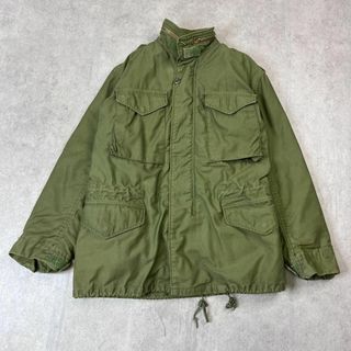 アルファインダストリーズ(ALPHA INDUSTRIES)の80s　ALPHA　M65　フィールドジャケット　米軍　民間品　3rd　古着　S(ミリタリージャケット)