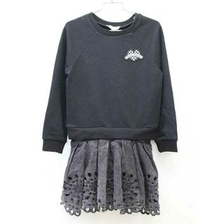 マークジェイコブス(MARC JACOBS)の■リトルマークジェイコブス/Little Marc Jacobs■126cm ワンピース 黒 3way【中古】子供服 キッズ kids 女の子 春秋冬 429032(ワンピース)