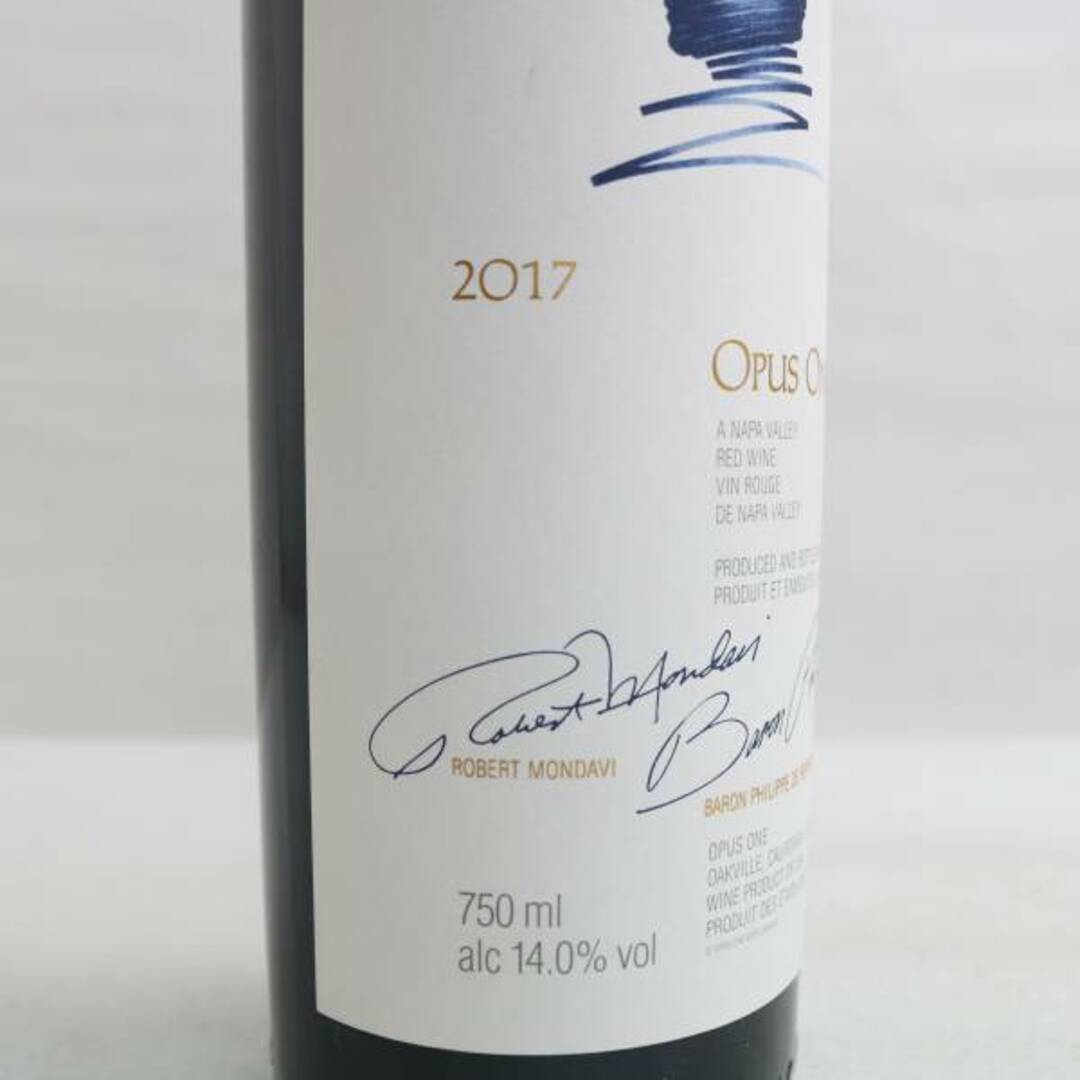 オーパス・ワン(オーパスワン)のオーパスワン 2017 OPUS ONE 食品/飲料/酒の酒(ワイン)の商品写真