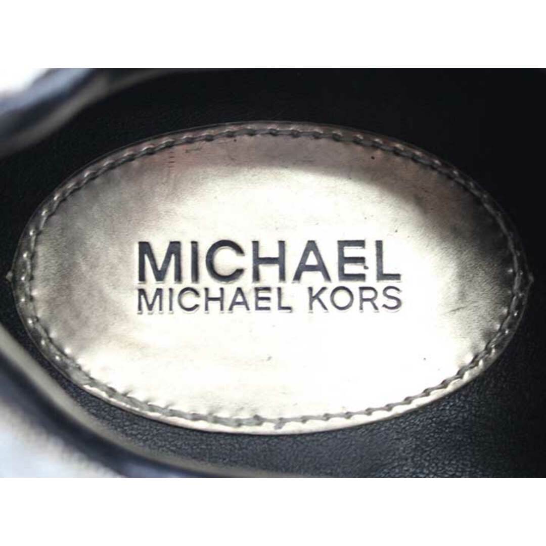 Michael Kors(マイケルコース)の【新規値下げ】♪MICHAEL KORS/マイケルコース♪異素材切替スニーカー/カジュアル/シューズ/靴 ゴールド×ブラック/金×黒 レディース 7M (約24.5cm)【中古】 夏 226022 レディースの靴/シューズ(スニーカー)の商品写真